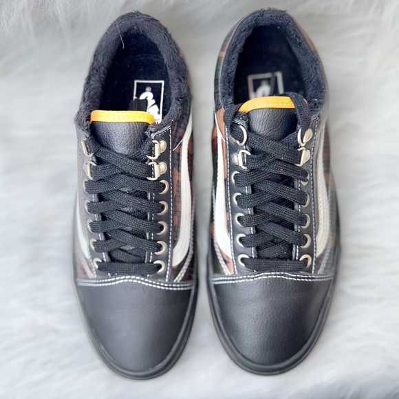 Vans Old Skool MTE Black/Camo All-Weather Sneakers - Men 7/ Wmns 8.5 VN0A348F2TI - Picture 6 of 8